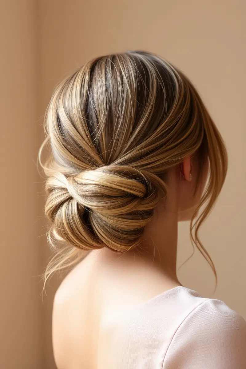 10. Knotted Updo