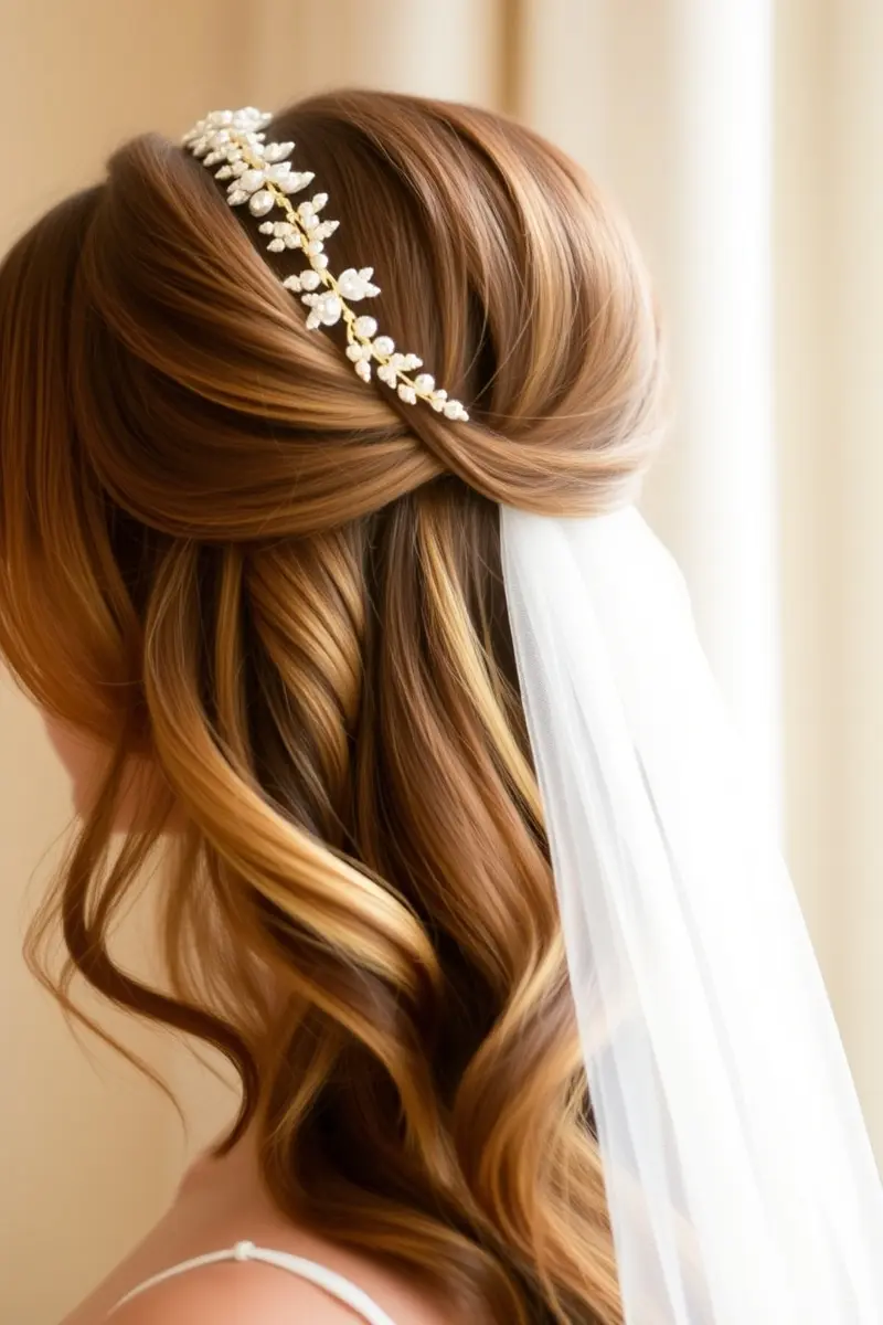 7. The Power of Accessories: Veils, Tiaras, and Headpieces