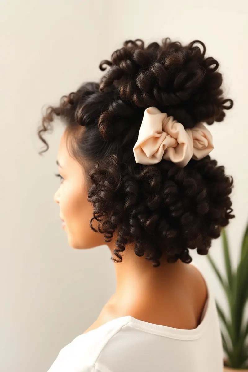 7. The Trendy Pineapple Updo