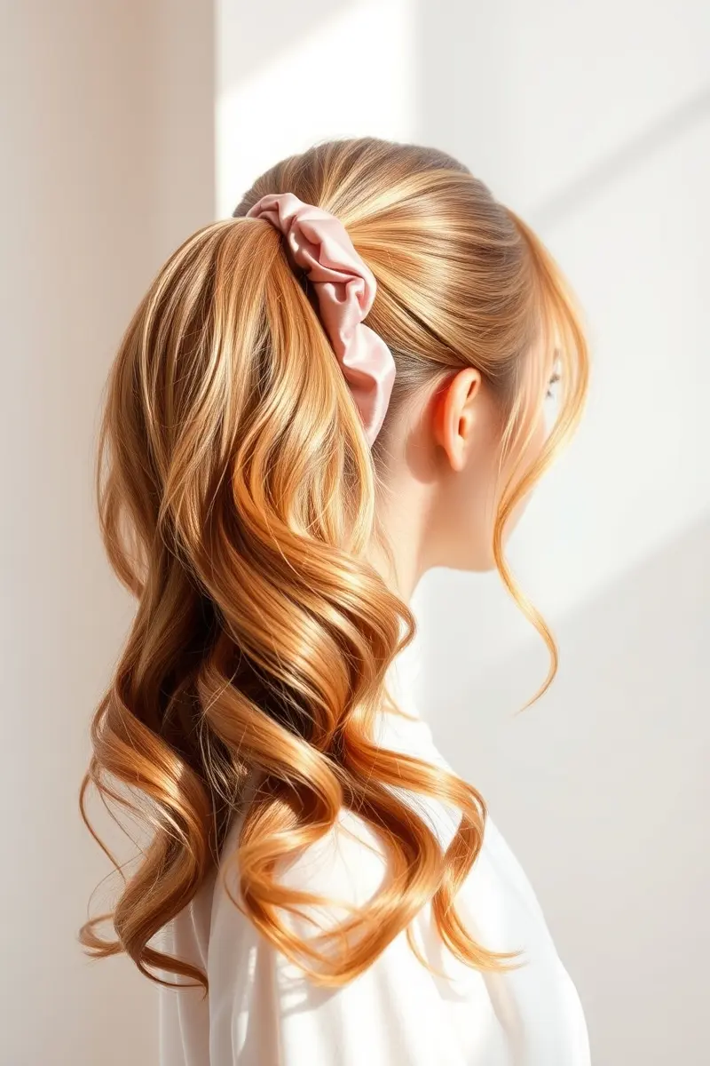 7. Voluminous Ponytails and Pigtails