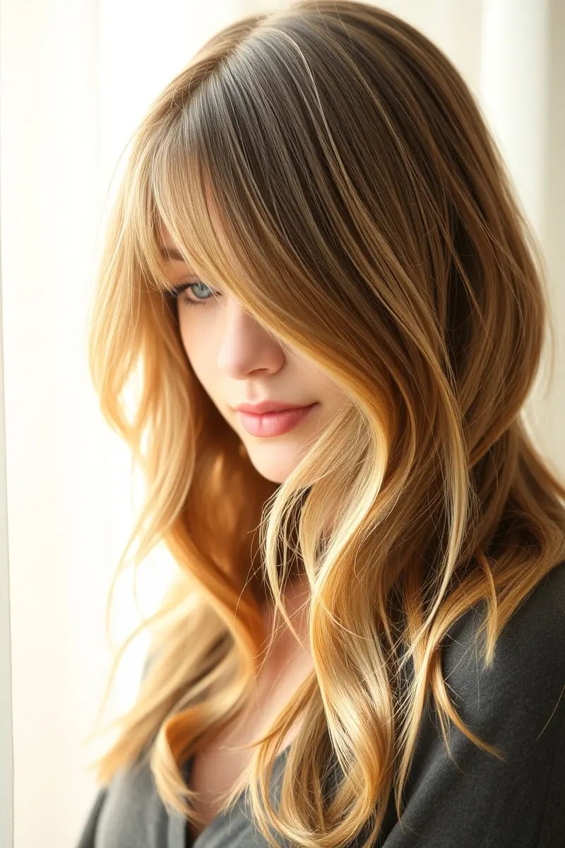 9. Face-Framing Tendrils and Bangs
