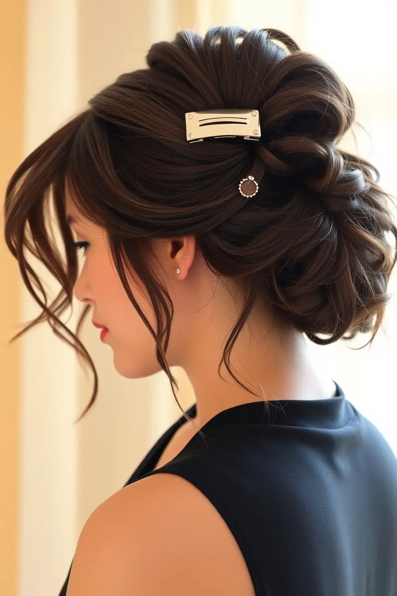 Chic Claw Clip Updos