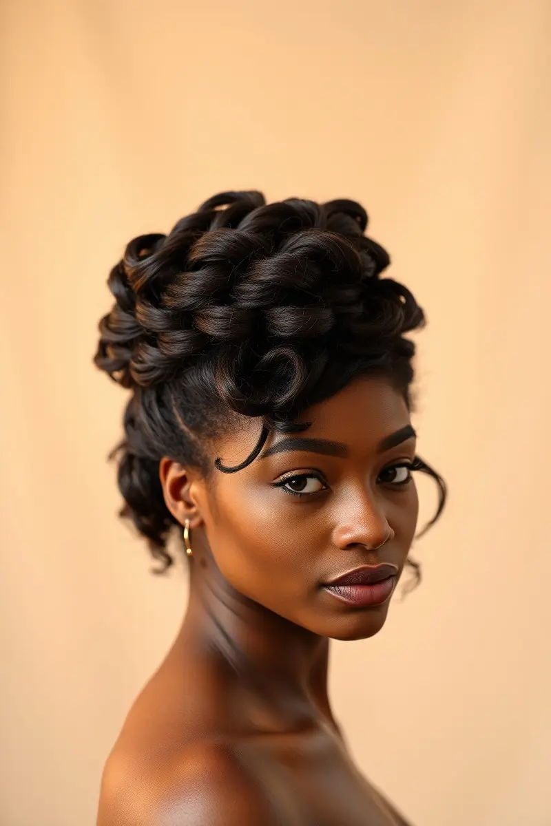 Idea 10: Natural Hair Prom Styles