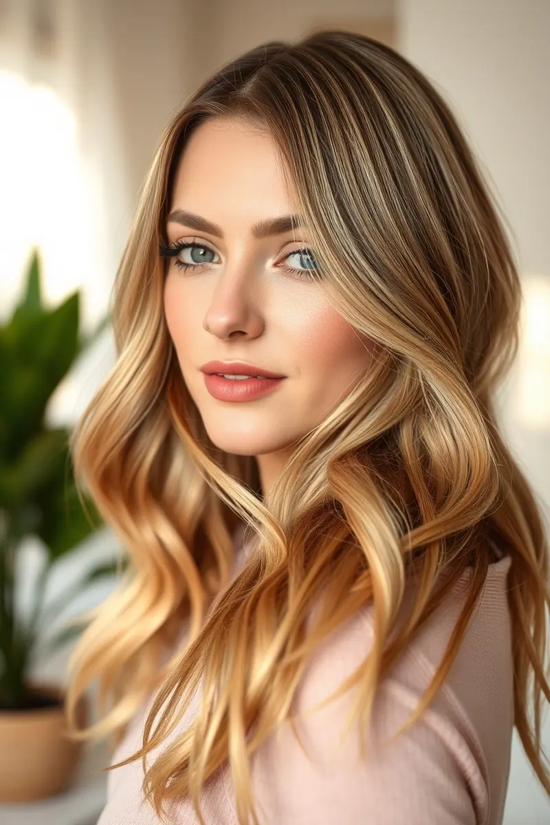 Idea 3: Chunky Highlights & Money Pieces (Styling Focus)