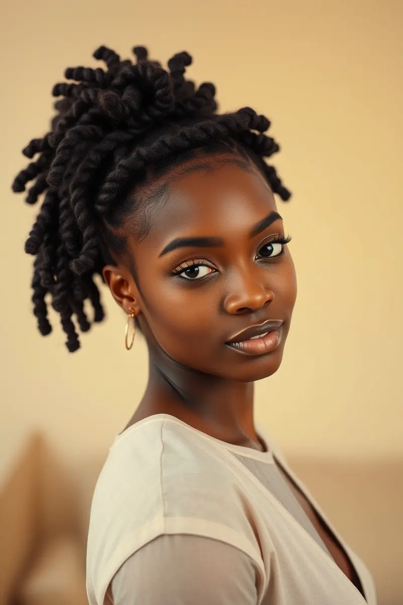 Idea 3: Elegant Bantu Knots