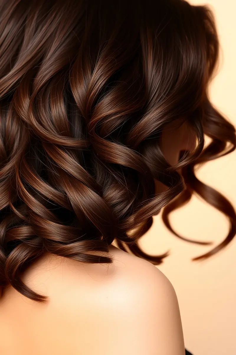 Idea 7: Side-Swept Curls with Volume