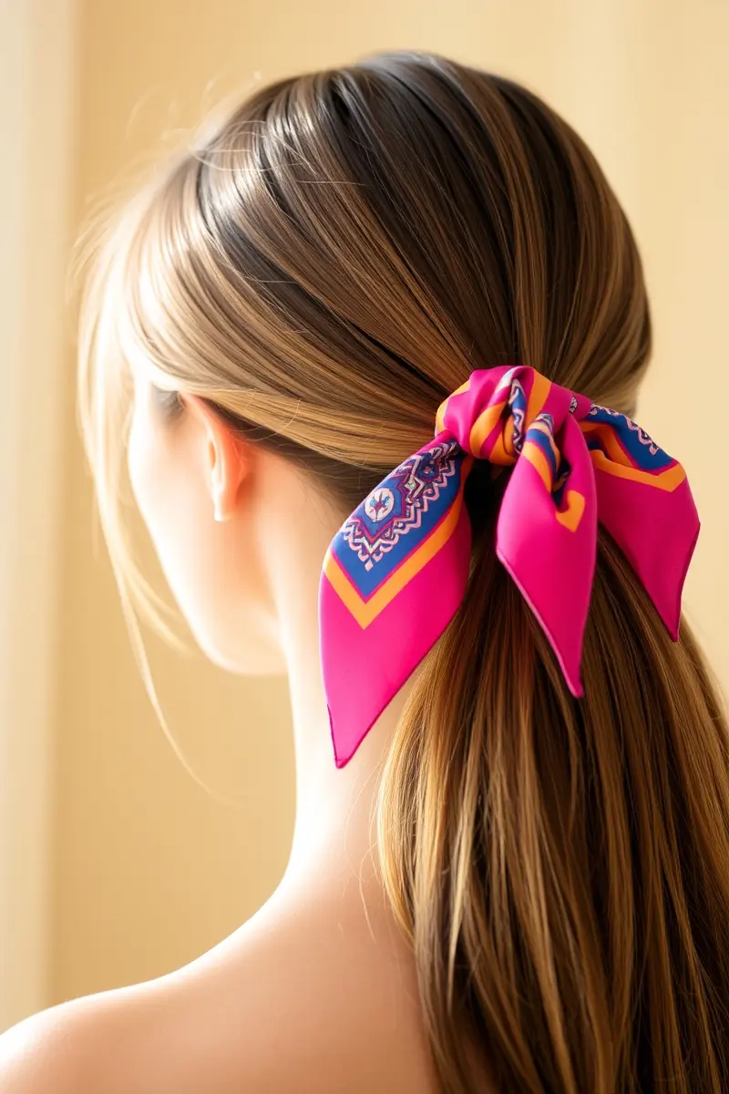 Idea 8: Bandanas and Headscarves as Accessories