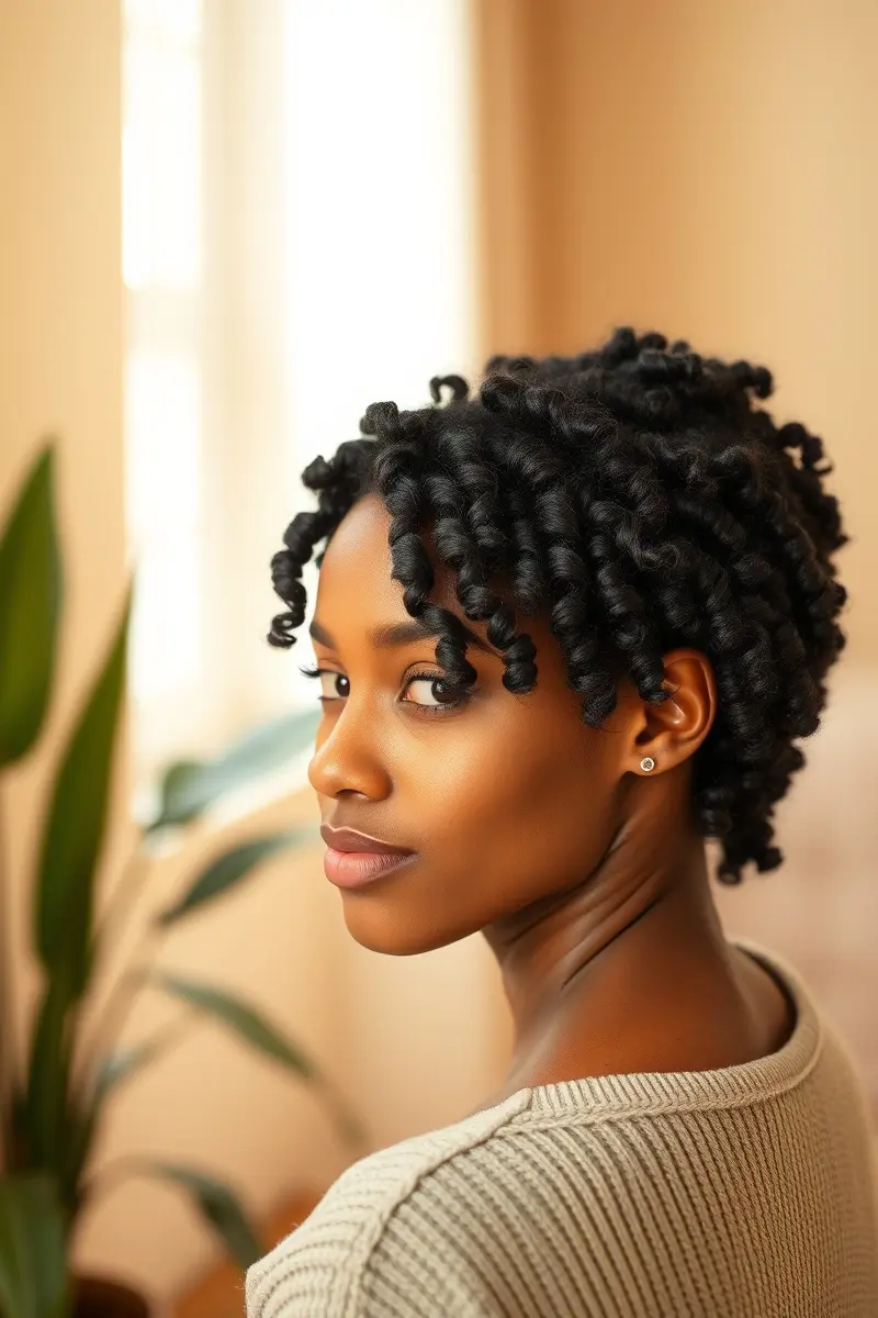 Idea 8: Chic Finger Coils