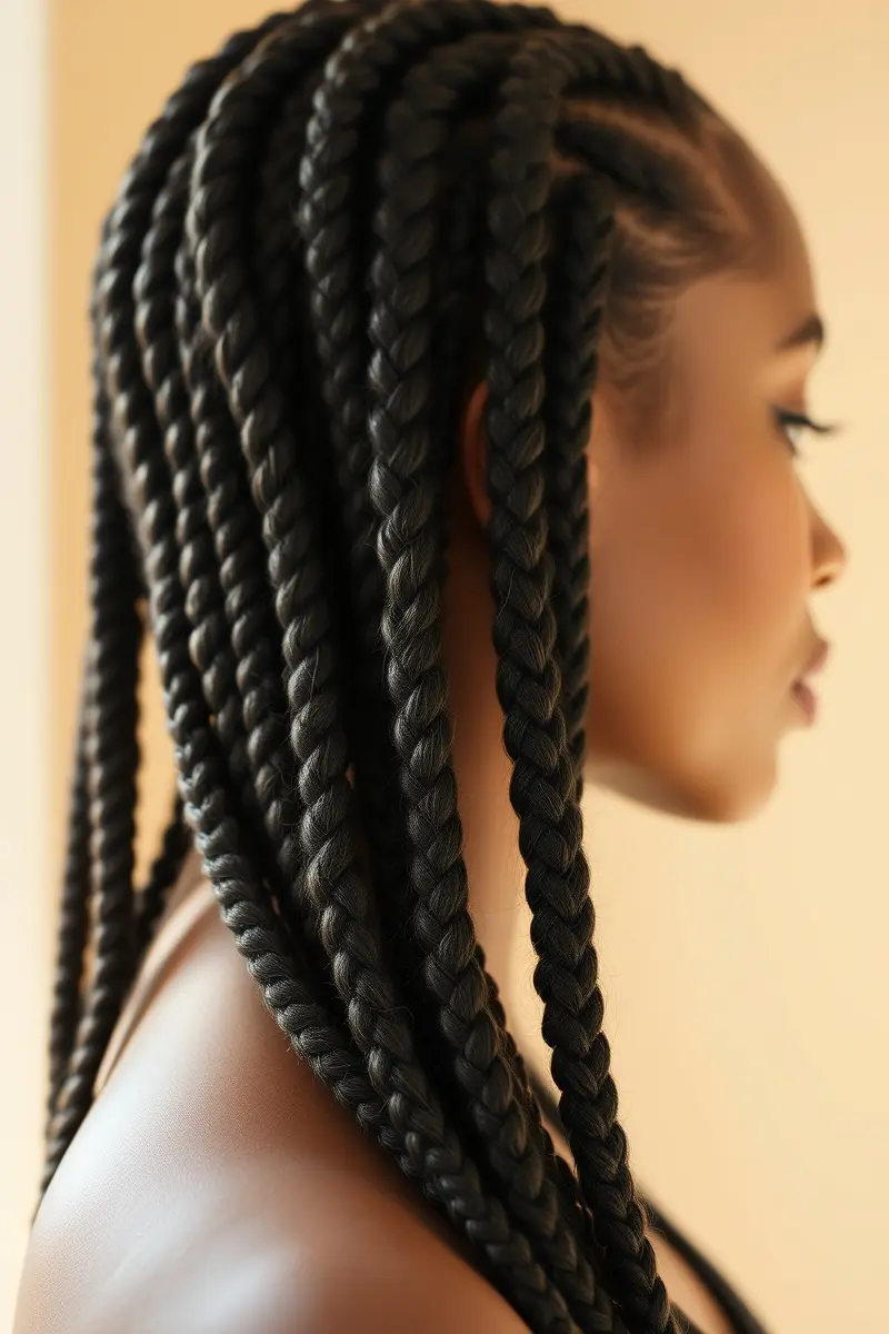 Knotless Box Braids