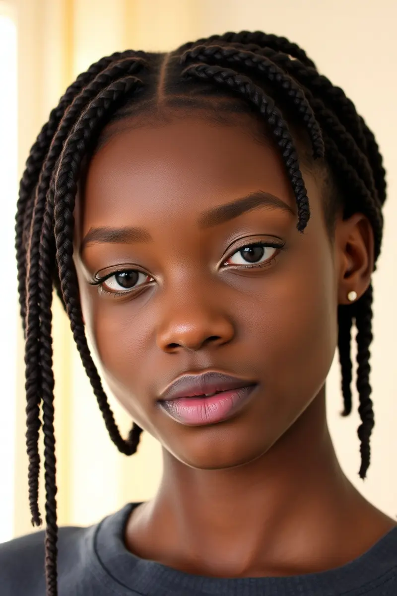 Short Box Braids & Bob Braids