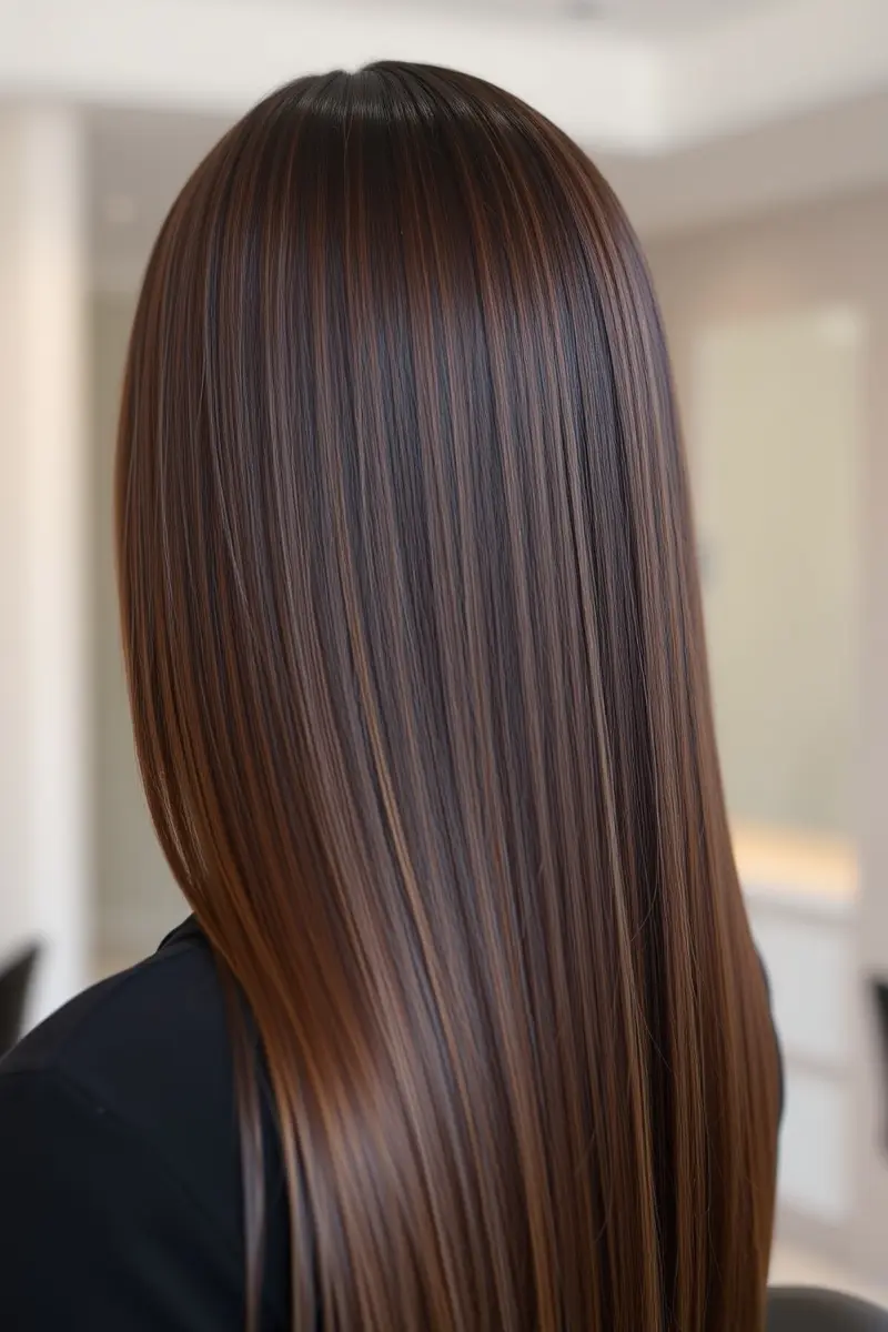 Sleek, Straight and Polished Looks