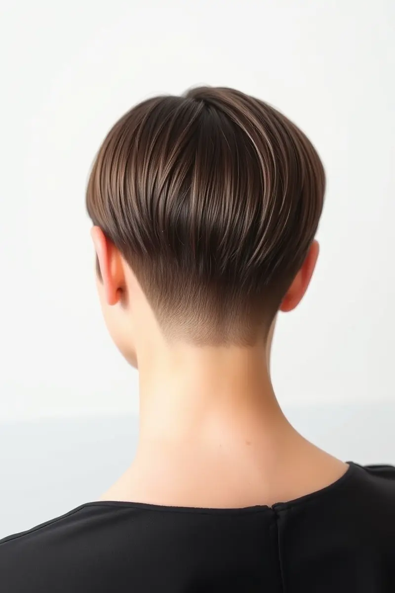 Sleek Tapered Pixie