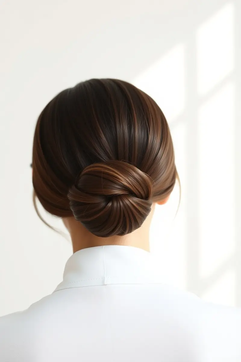 The Effortless 'Clean Girl' Bun