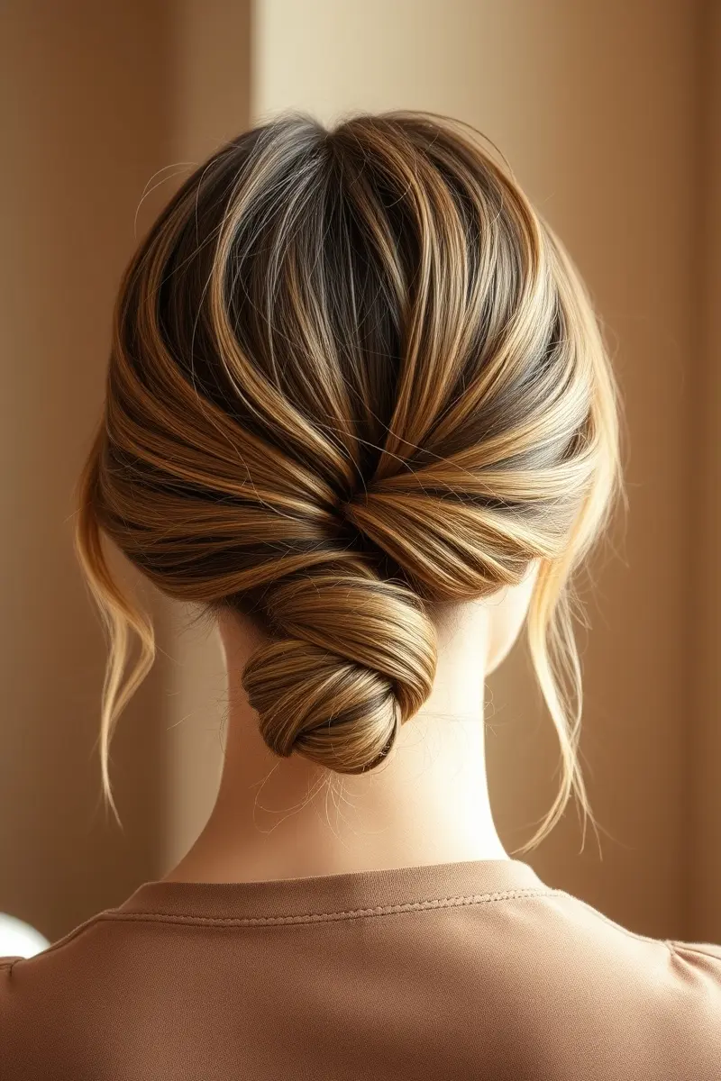 11. Knotted Bun