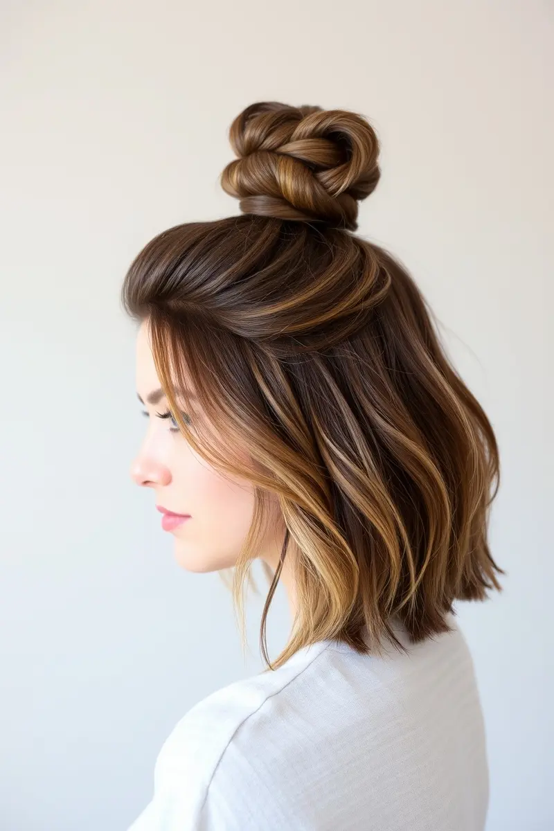 2. The High Top Knot