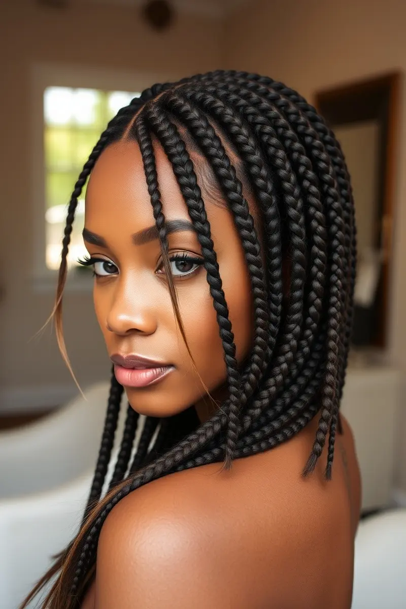 4. Versatile Box Braids