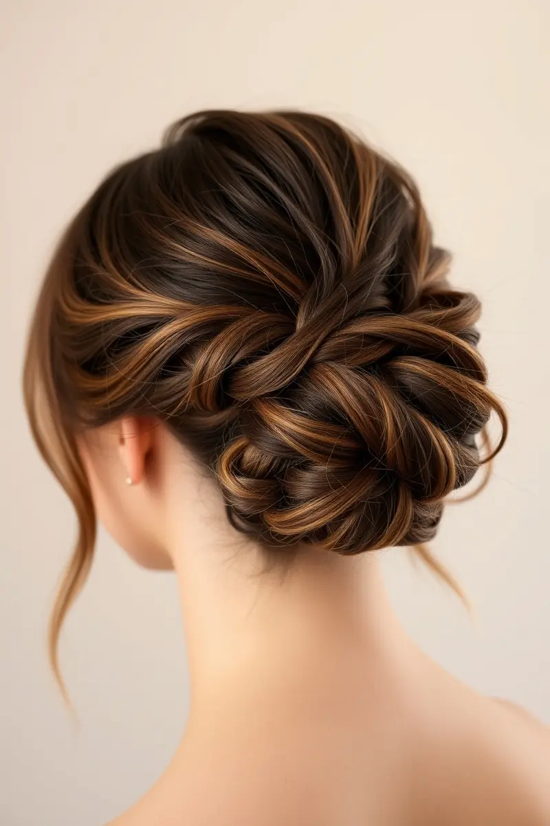 6. Braided Bun