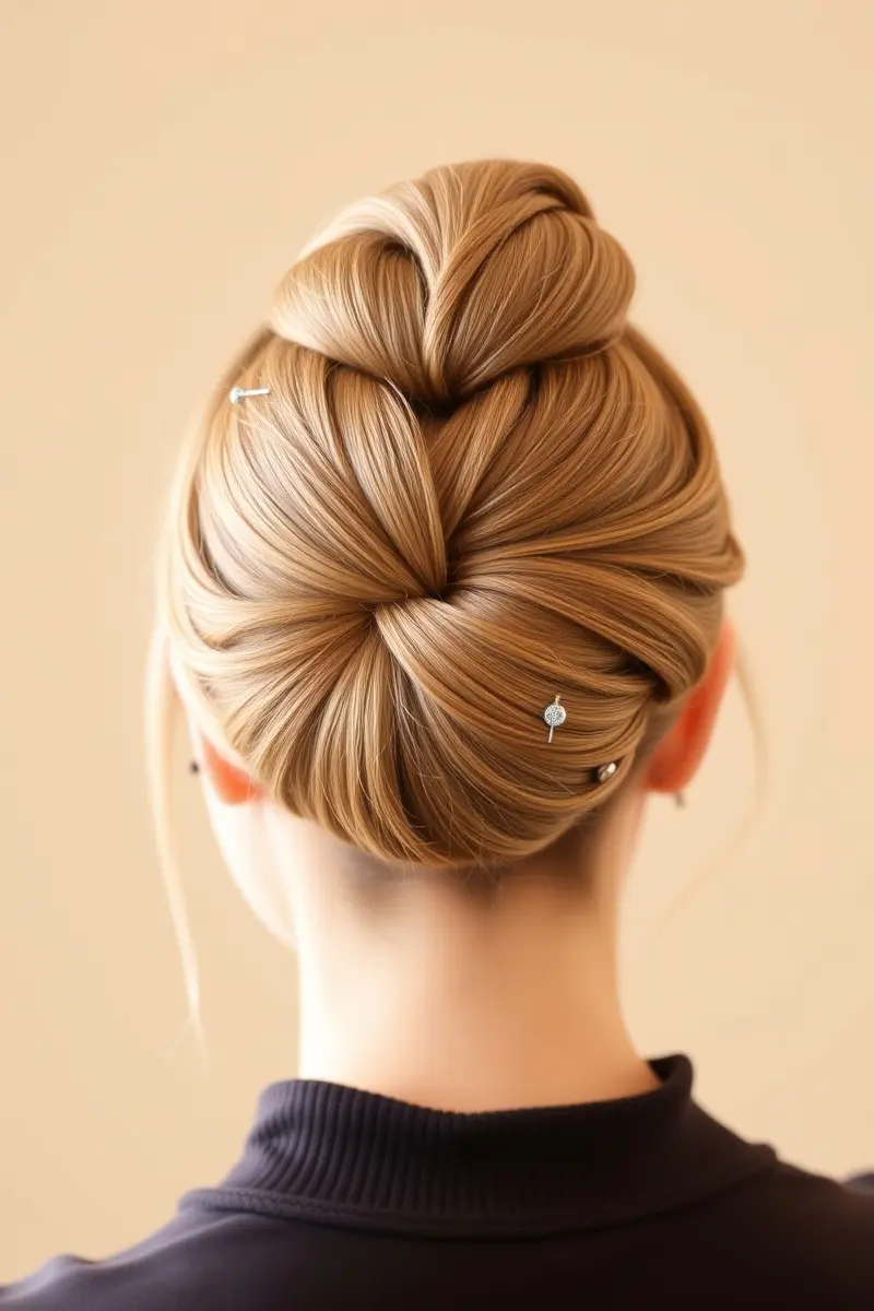 9. Voluminous Sock Bun