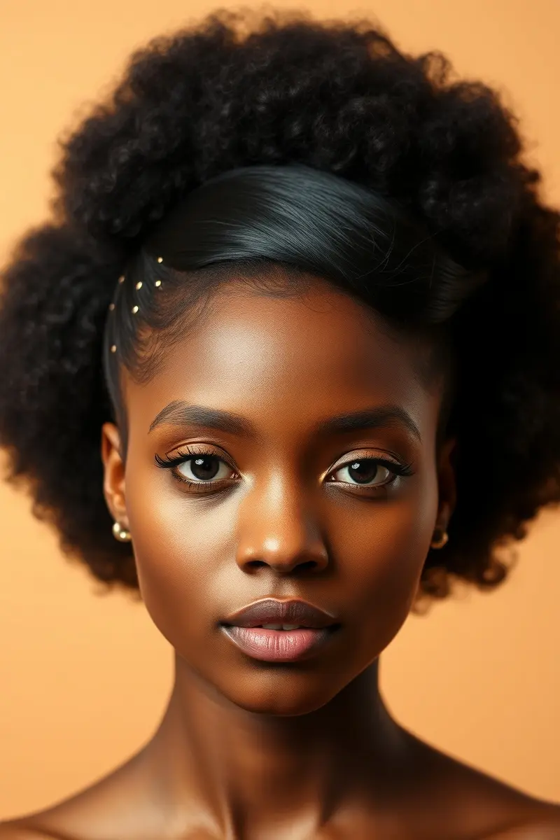 Idea 3: Afro Puff