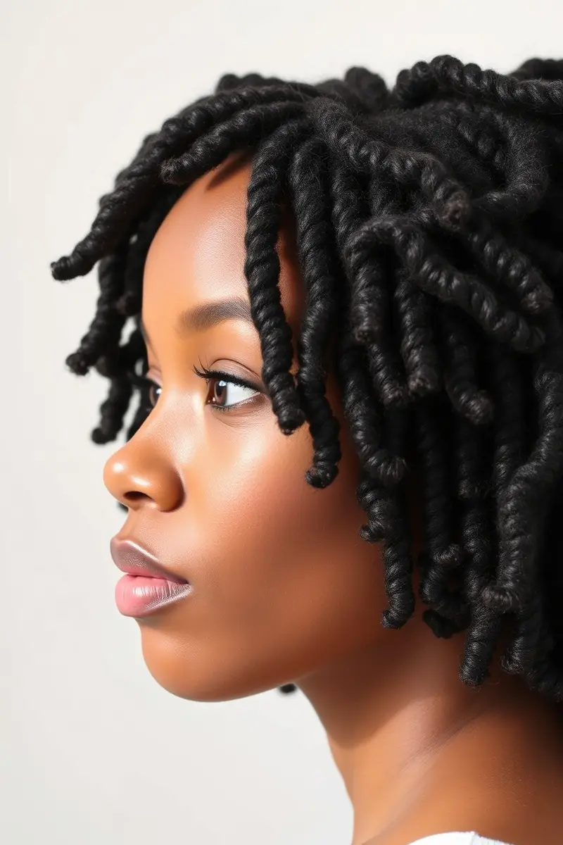 Idea 6: Mini Afros / Afro Coils
