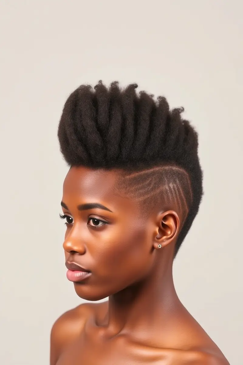 Idea 8: Afro Hawk / Frohawk