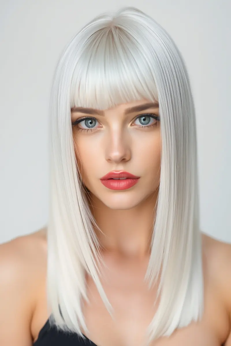 Platinum Blonde: The Ultimate Bold Statement