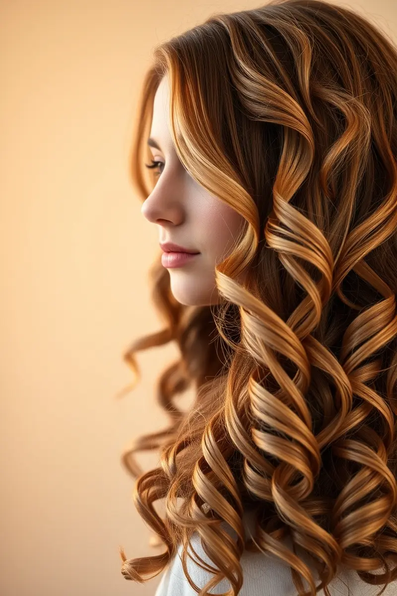 Soft, Bouncy Curls: Romantic Timelessness