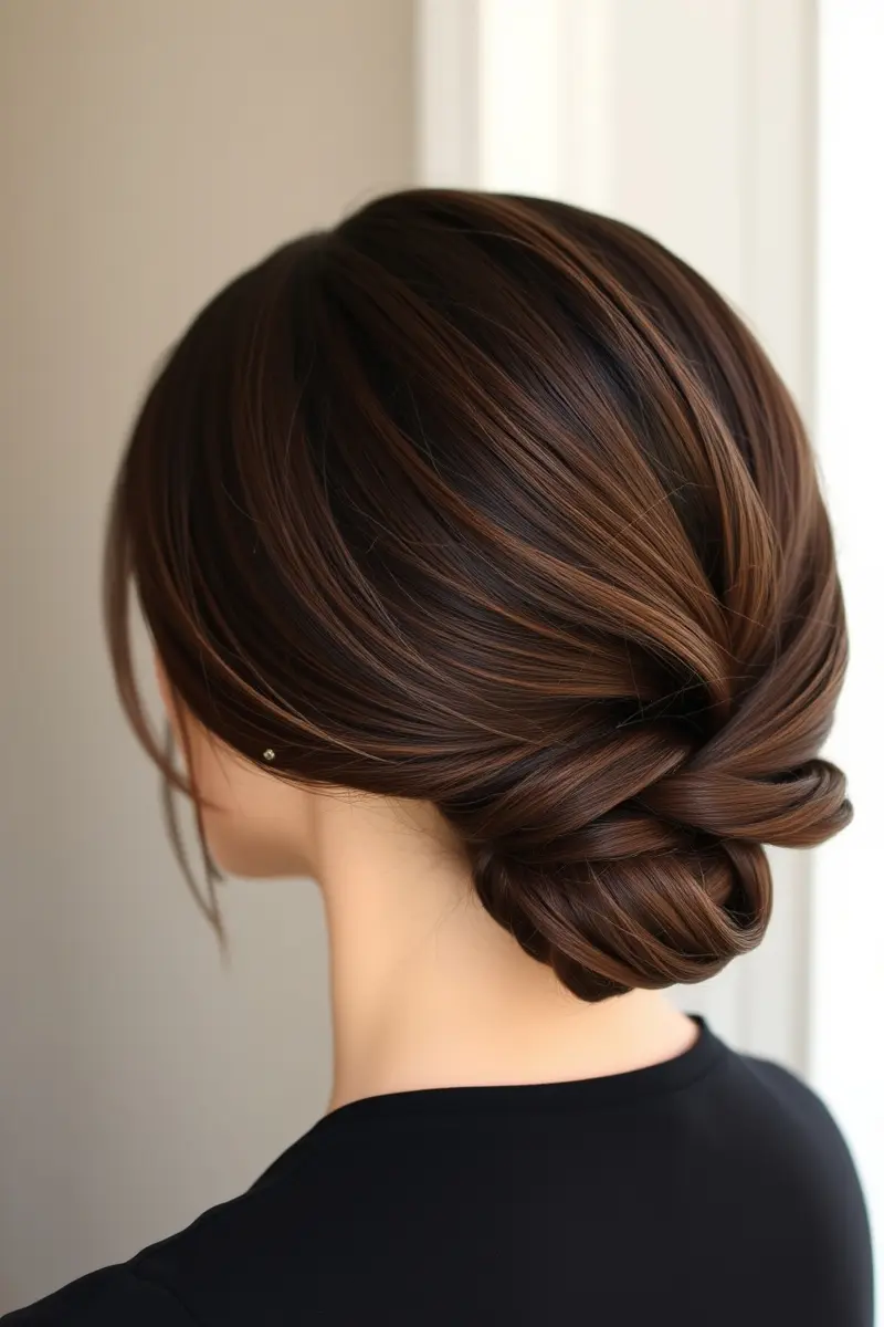 The Elegant Chignon: A Touch of Formal Sophistication