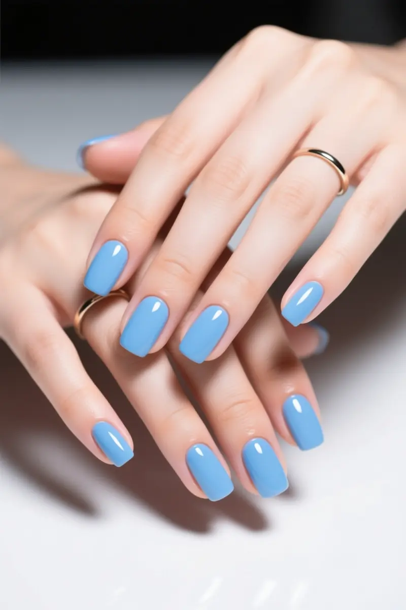 1. Classic Solid Baby Blue