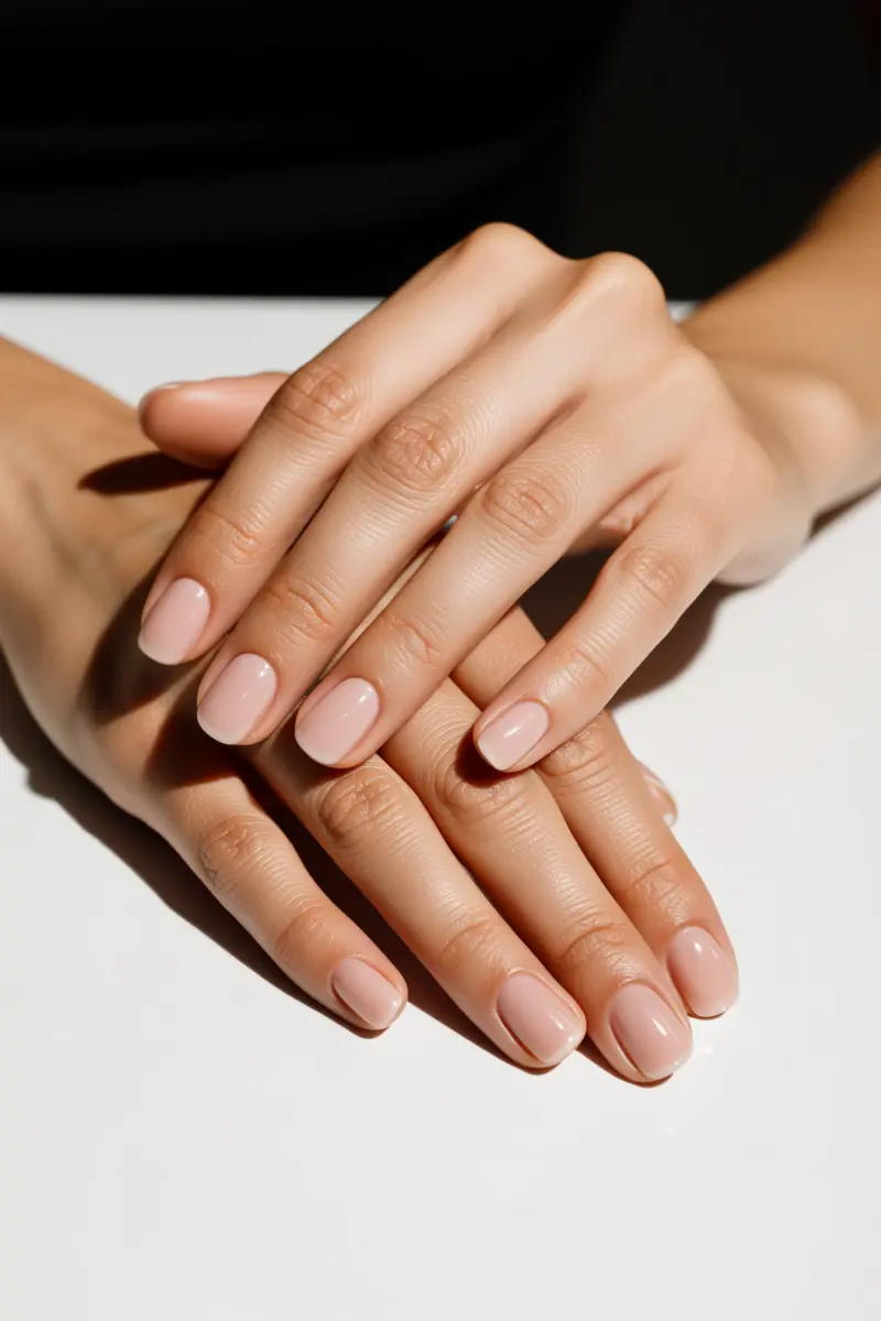 1. The Timeless Nude Manicure
