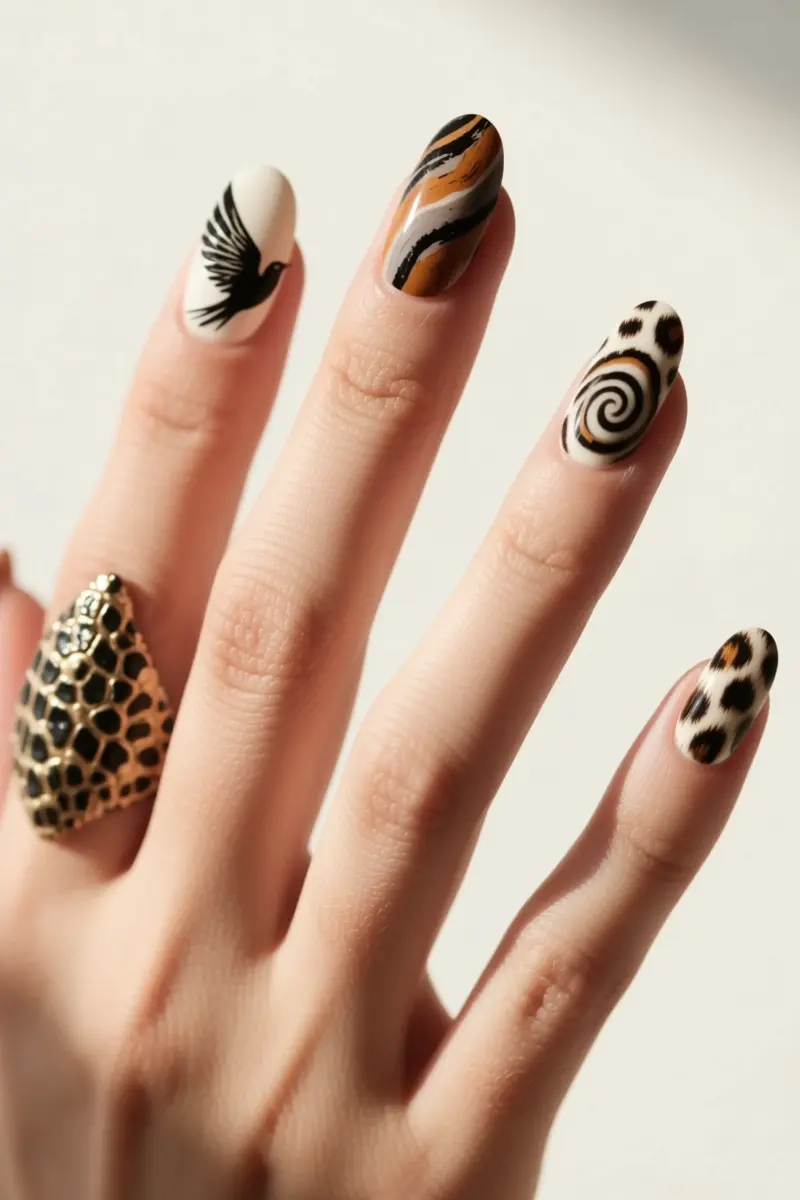 10. Abstract Animal Textures: Artistic Interpretations