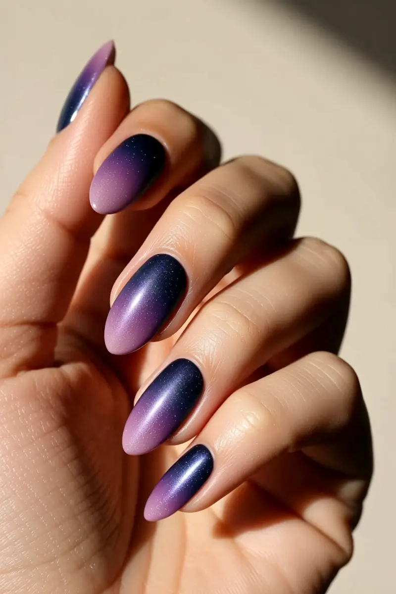 2. Mystic Violet & Indigo Halo