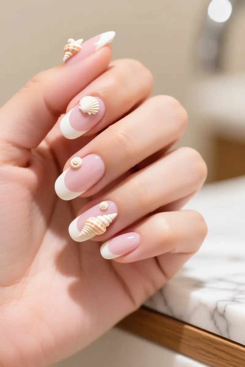 4. Seashell Accents