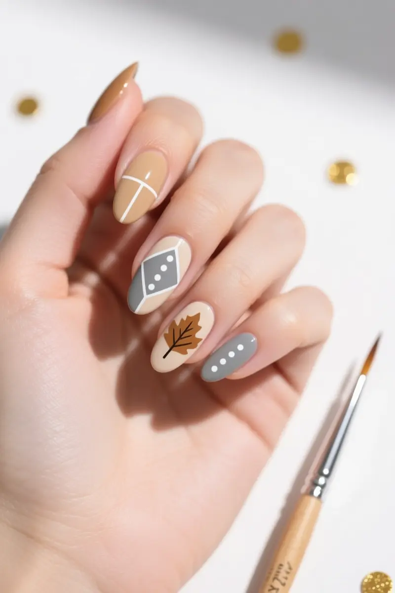 7. Minimalist Geometric Fall
