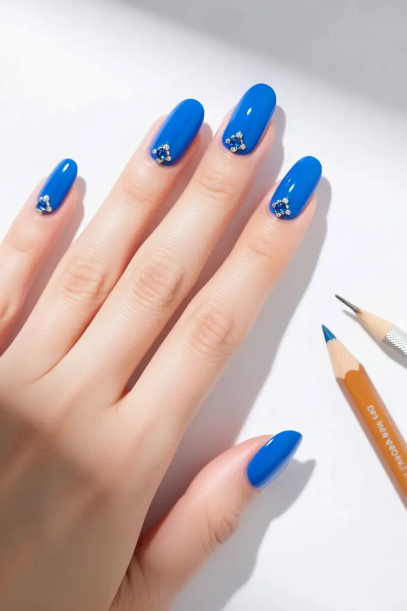 8. Jeweled Sapphire Blue
