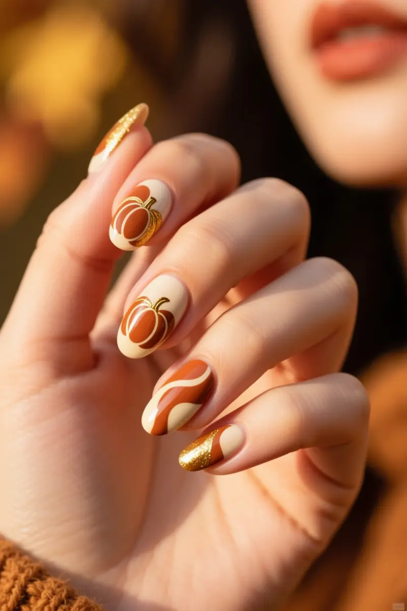 8. Pumpkin Spice Swirls