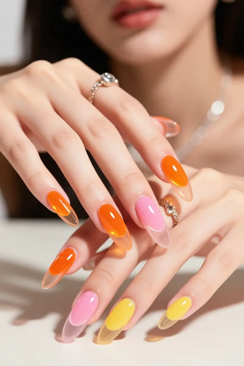 Idea 11: The Jelly Nail Trend