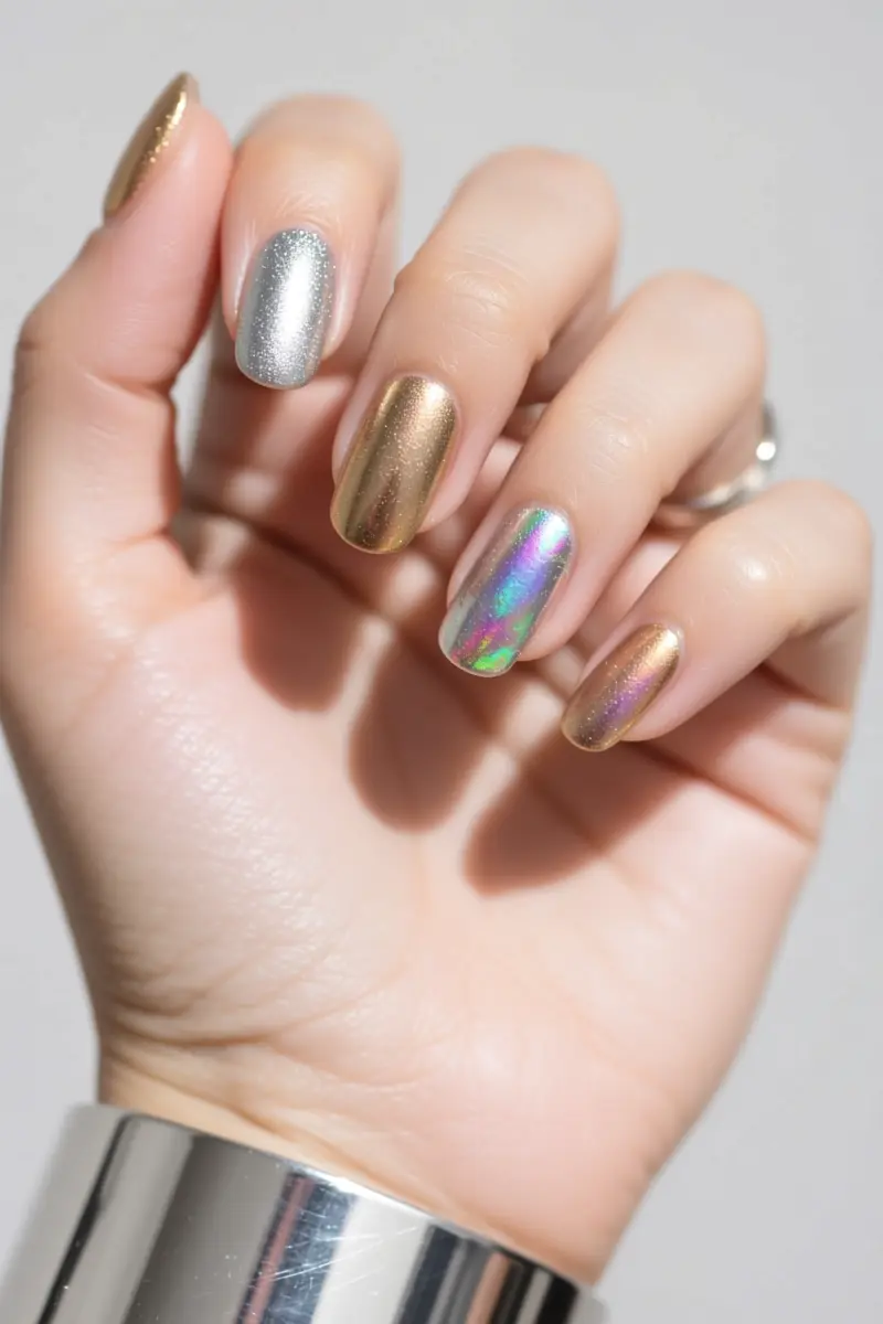 Idea 4: Chrome Dreams and Metallic Shines