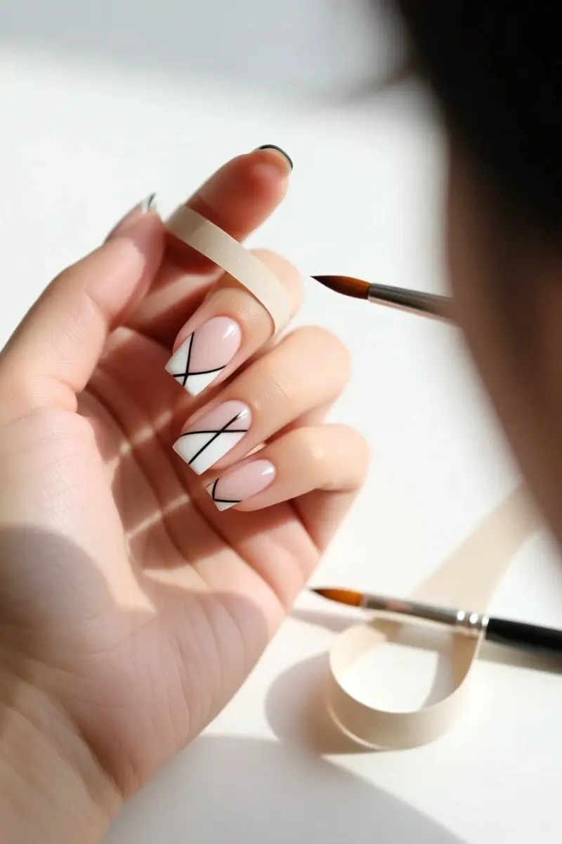 Minimalist Masterpiece: Clean Lines & Negative Space