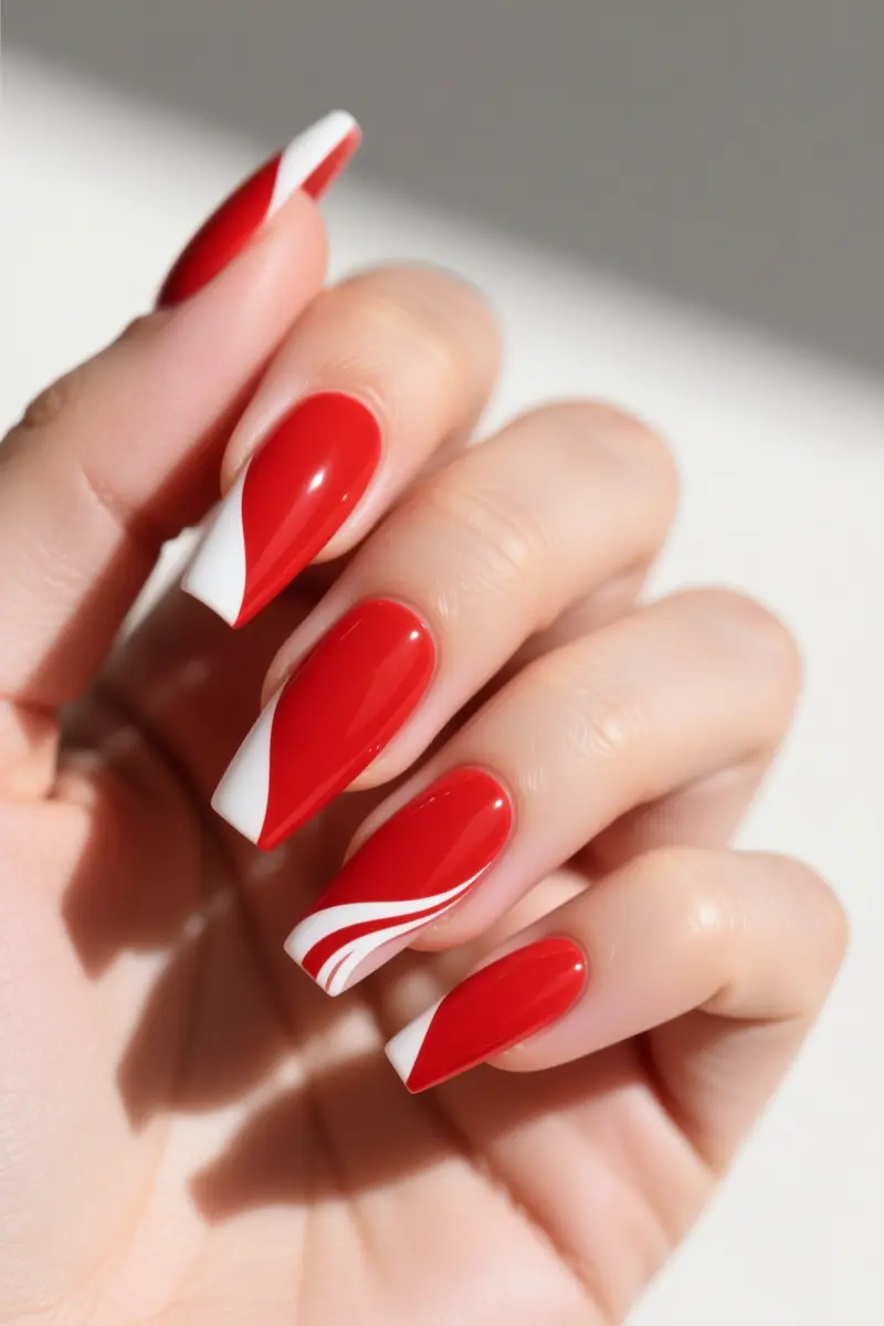 Modern French Tips with a Twist