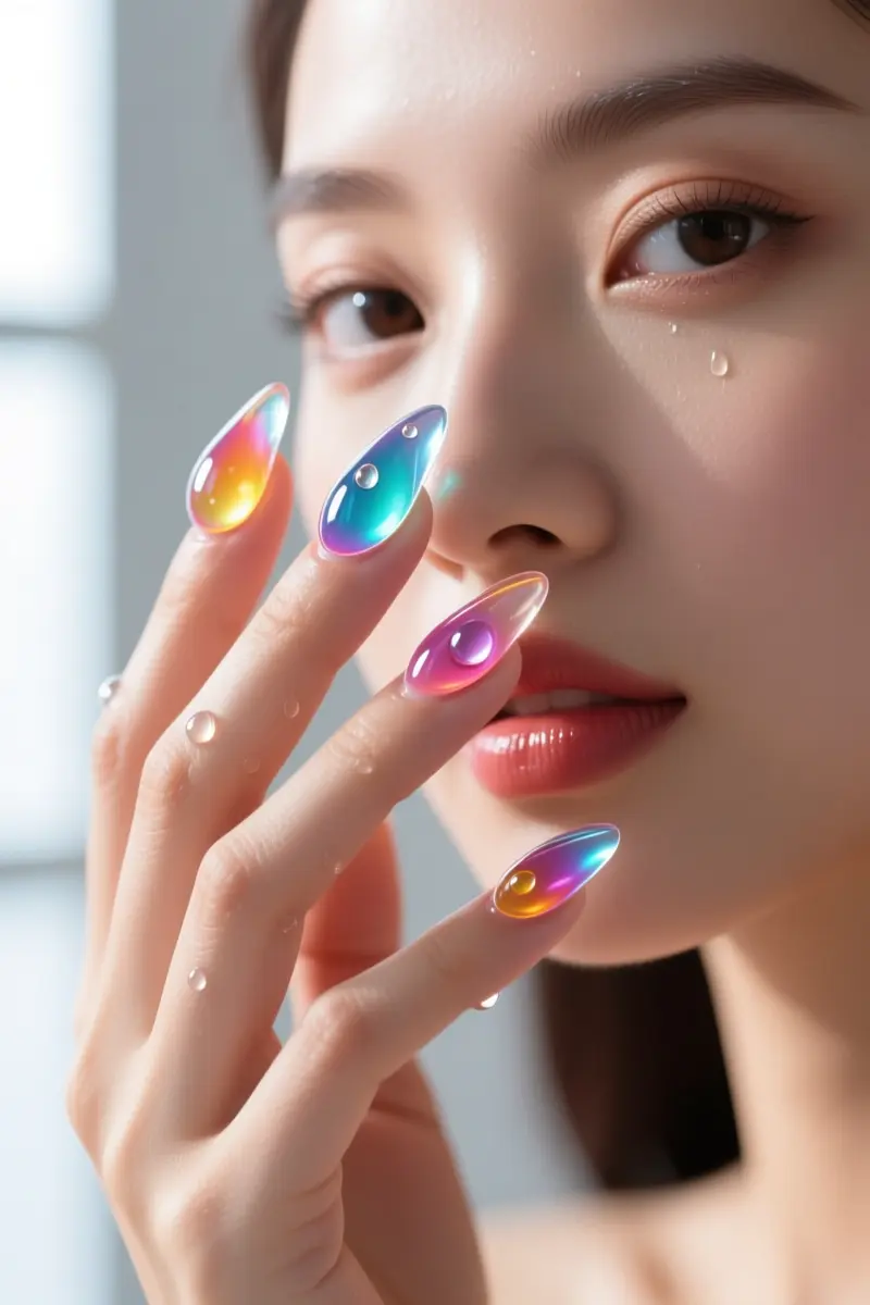 1. 3D Jelly Blobs and Water Droplet Art