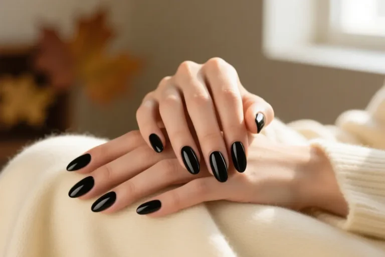 10 Real-World Black Fall Nail Designs That Do Not Chip Instantly