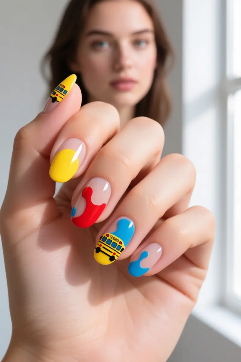 2. Abstract Primary Color Blobs
