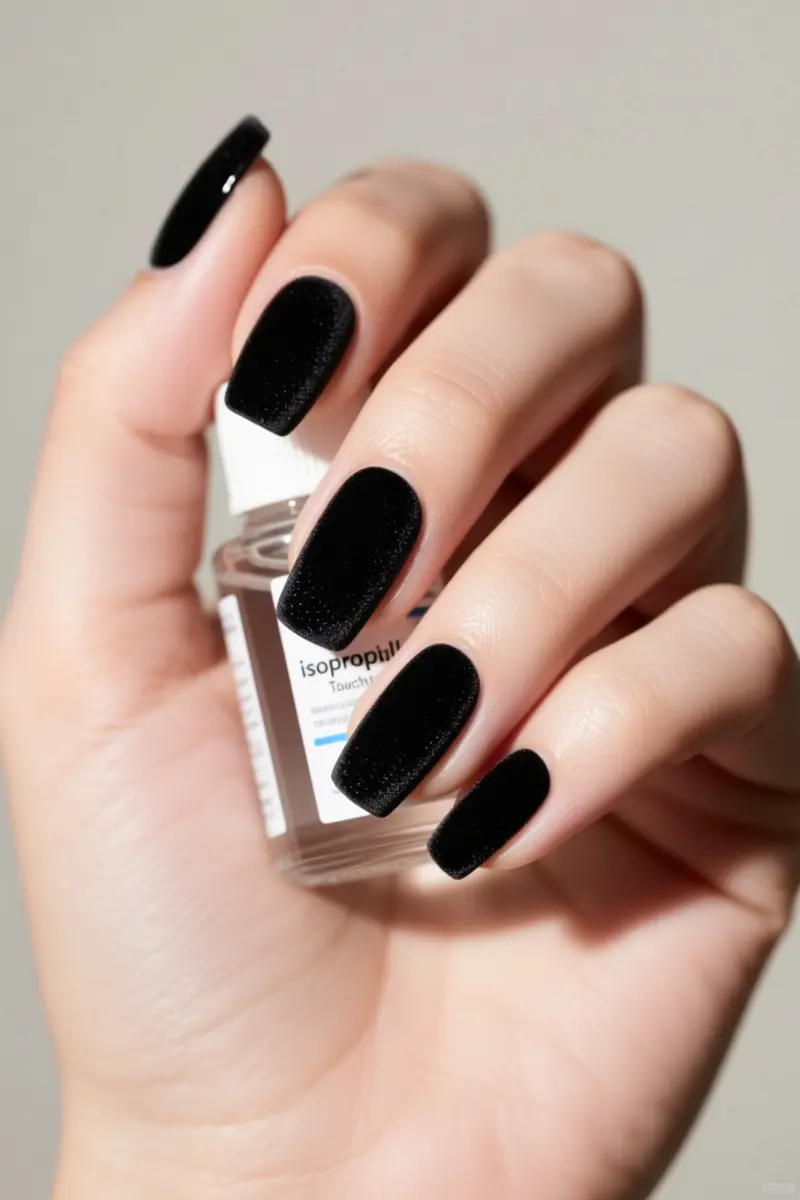 2. Matte Velvet Dual-Texture Contrast