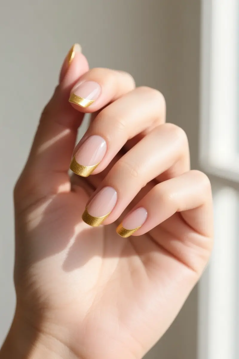 3. Champagne Gold Micro-French
