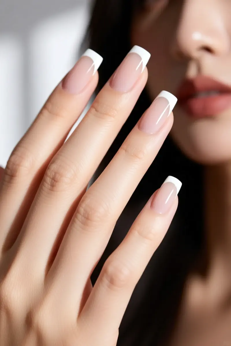 3. Ultra-Thin Micro-French Tips