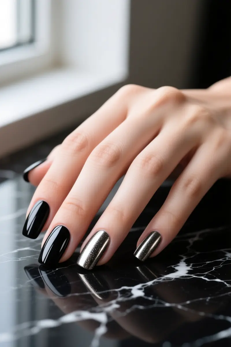 5. Gunmetal and Black Chrome Overlays