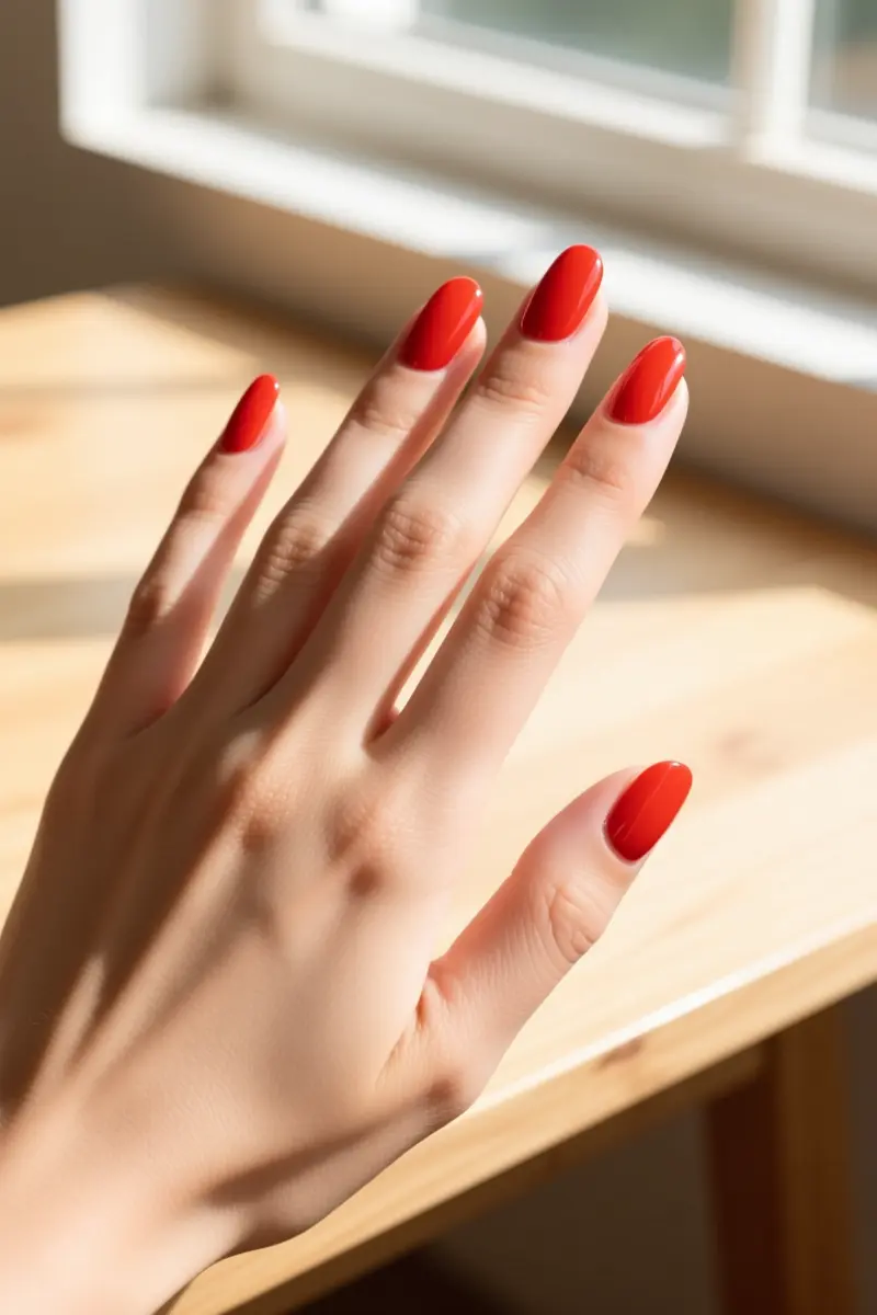 6. Bold Tomato Red for High-Summer