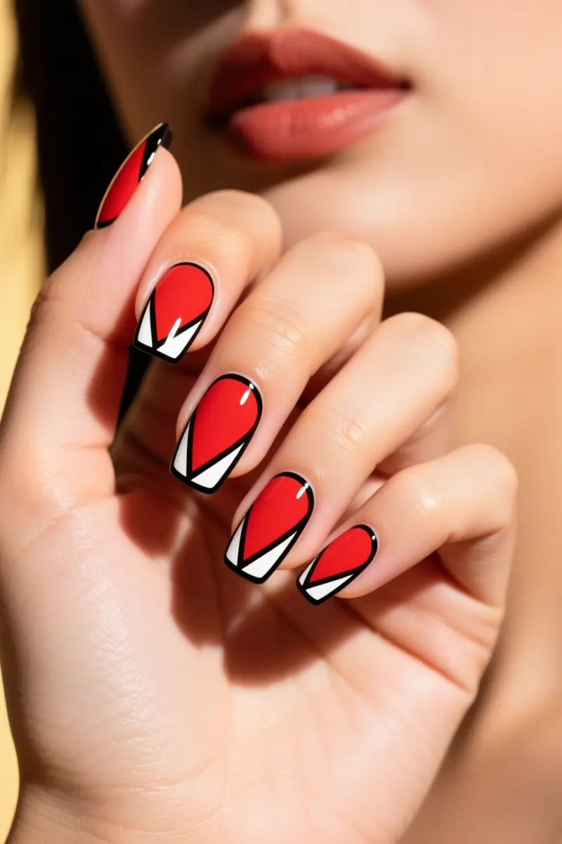6. Pop Art Cartoon Outlines