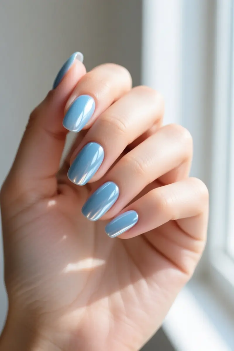 7. Baby Blue Pearl Chrome